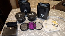 Xit Pro Series 2.2x HD Telephoto Lens 0.43x Wide Angle 58mm Lens With 4 Filters