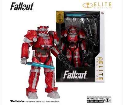 Fallout 76 Elite Edition Nuka Cola T-60 (Gold Label) 7'' Action Figure Mcfarlane