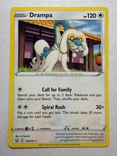 Pokemon Card: Drampa 119/163 Rare Battle Styles Lightly Played