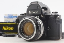  Exc 5  Nikon F2 Photomic S Black Camera Nikkor-S. 50mm f1.4 Lens From JAPAN