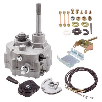 HOT-Go Kart Forward Reverse Gear Box for 2HP-14HP Engine 4 Stroke 10T & 12T Spro