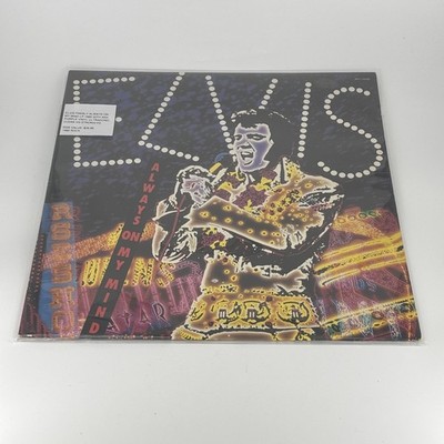 Elvis Presley Always On My Mind Lp 1985 50th Purple Sonic Clean  VG STRONG/VG