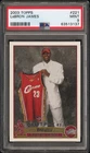🐐💎 2003-04 Topps LEBRON JAMES Rookie Card RC #221 🏀PSA 9 MINT 📭
