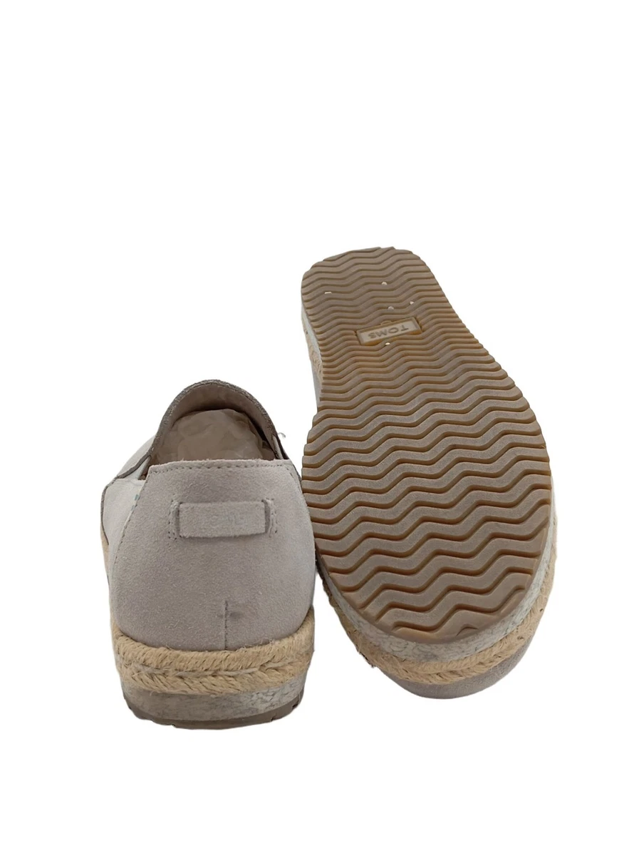 TOMS Alpargatas Mujeres Sandalias Talla EU 38 gris claro look casual