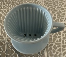Melitta Kaffeefilter Porzellan - Puppenservice Blau Kindergeschirr###ca. 5 cm Ho