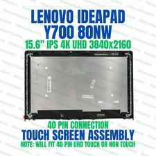 LQ156D1JX03 UHD Pantalla Táctil LCD Lenovo Ideapad Y700 Táctil-15ISK 80NW002DUS
