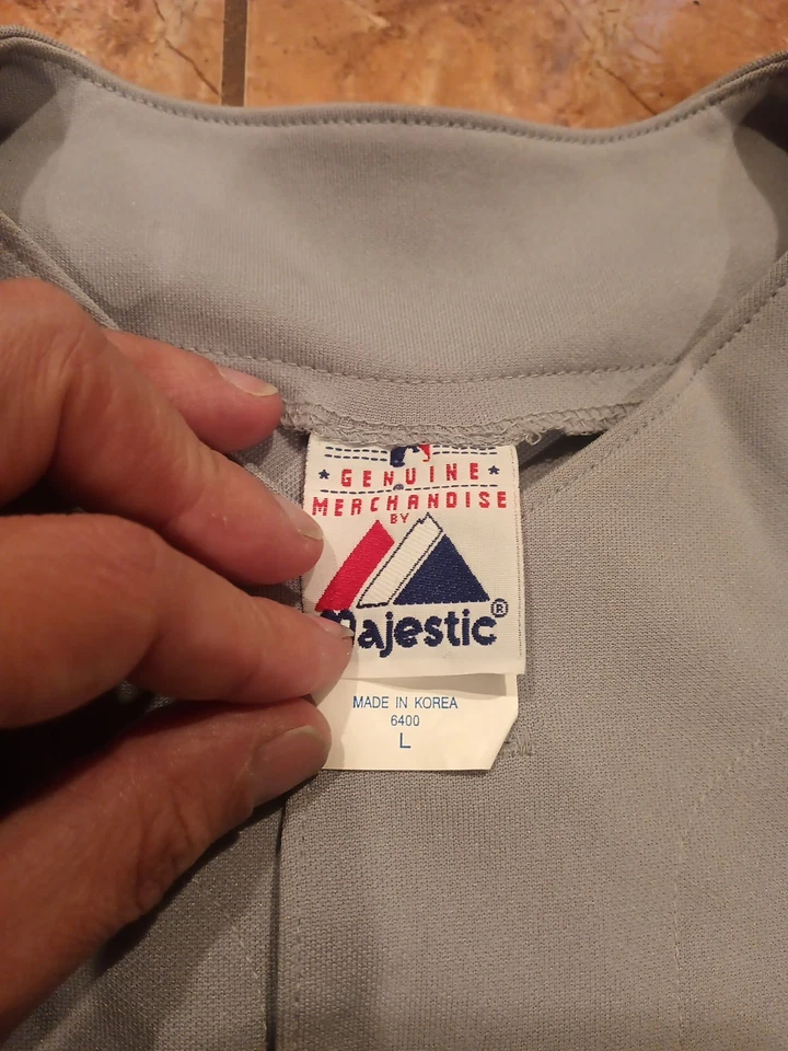 Camiseta De Colección Gris St. Louis Cardinals Albert Pujols Talla L MLB Béisbol Majetic Foto 4 de 4