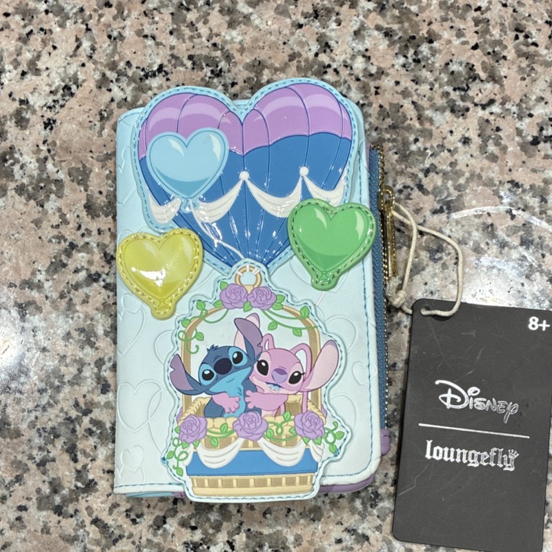Loungefly Hard Tag Disney Lilo & Stitch Wallet 