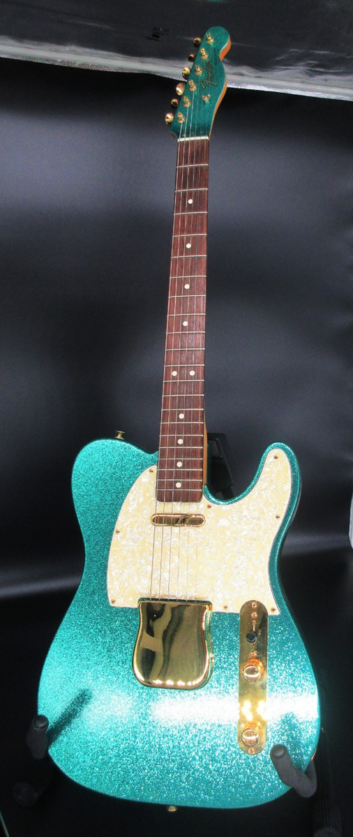 1995 Fender Custom Shop Blue Sparkle Telecaster | eBay