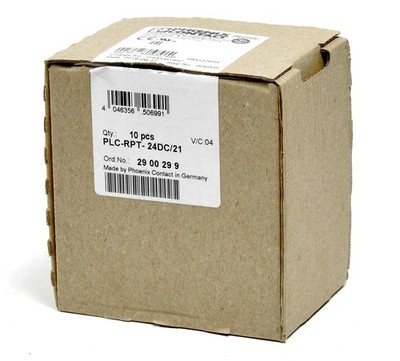 10x Phoenix Contact Interface Relais, PLC-RPT- 24DC/21, 2900299