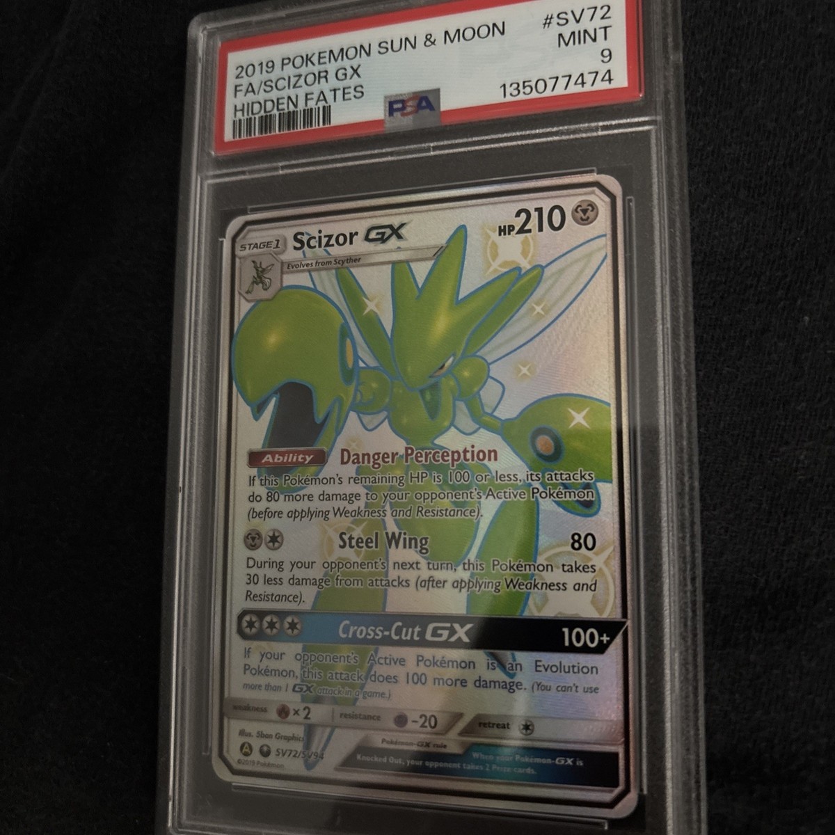 Scizor GX SV72/SV94 Hidden Fates: Shiny Vault Holo for sale online
