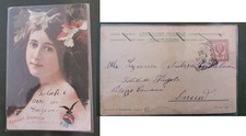 CARTOLINA FERNET BRANCA MILANO OTTOBRE PUBBLICITARIA VIAGGIATA