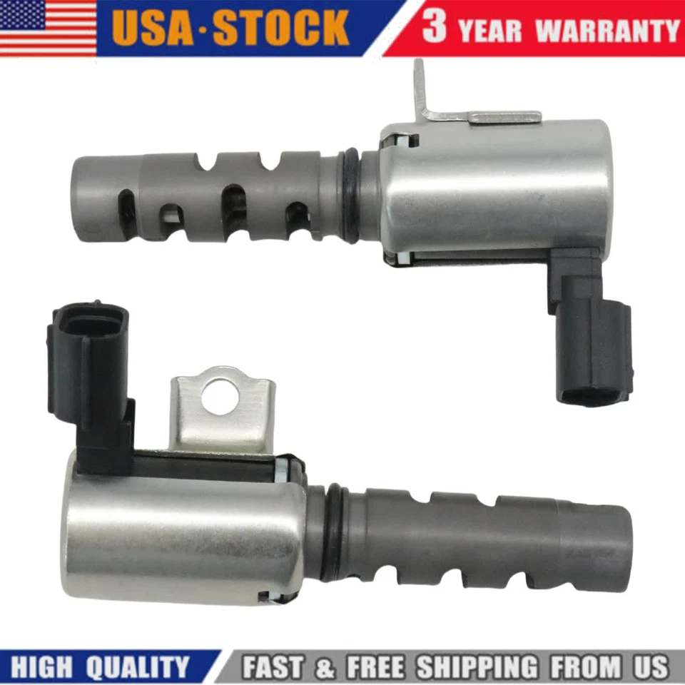 2X Solenoide de distribución de válvula variable de escape para Toyota Sienna Highlander 2007-2016 Foto 2 de 4