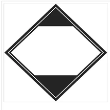 2"x2" ORM-D Limited Quantity Hazardous Adhesive Shipping Labels 2 RLS of 500 EA