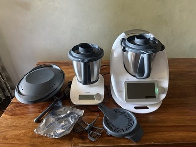 Thermomix TM6 VORWERK mit Zubehör Weiß TOP + Thermomix Friend für TM6