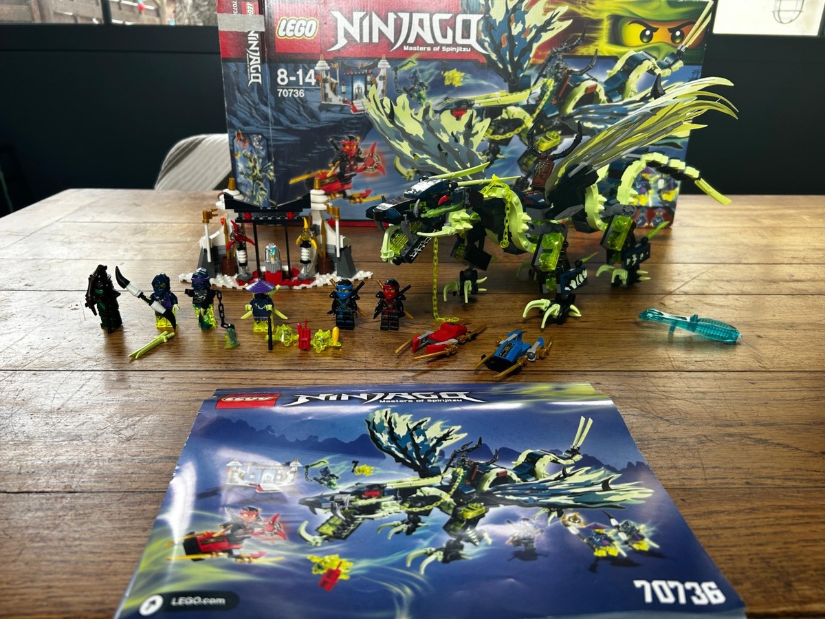 LEGO NINJAGO Attack of the Morro Dragon Set 70736 - Read