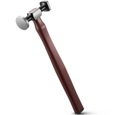 Leather Mallet Hammer Carbon Steel Double Head Hammer Cobbler Hammer DIY Leat...