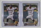(2) 2025 Bowman CHROME Prospects KONNOR GRIFFIN Card Lot #BCP-86
