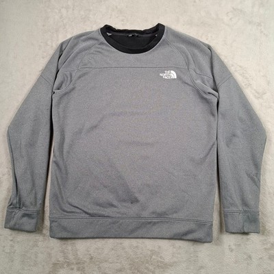 The North Face Sweatshirt Herren Large Grau Rundhals Pullover Pulli Fleece