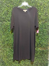 Womens Black Size 2X Michael Kors Dress