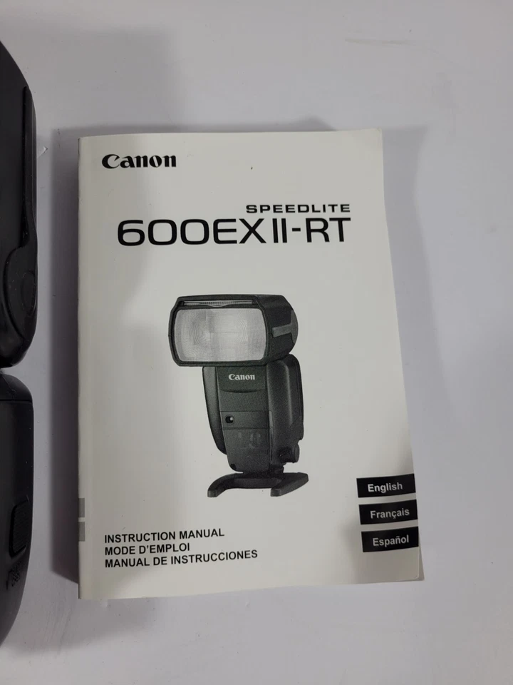 Canon Speedlite 600EX II-RT Shoe Mount Flash for Canon Tested Ships Free - Image 3 of 4