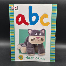 DK abc Alphabet Flash Cards Set, 26 Cards, Language Learning, Ages 3-4 & 4-7