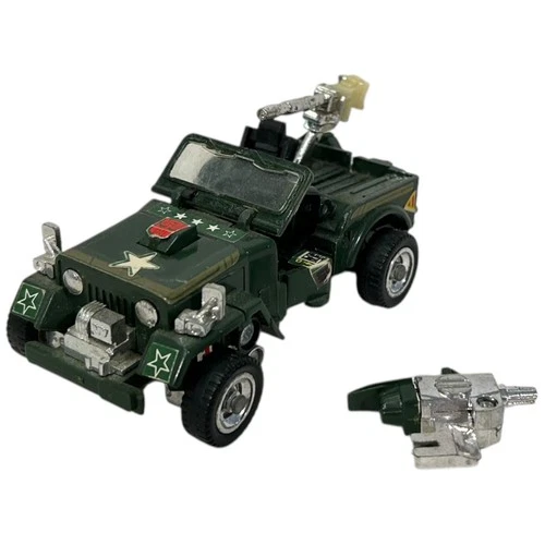 Vintage Transformers G1 Hound Jeep Figure 1984 Hasbro Gun Missile Launcher