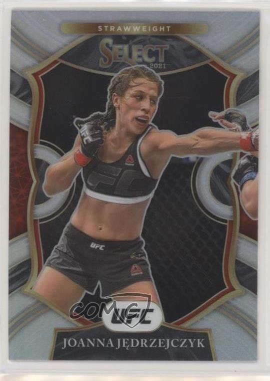 2021 Panini Select UFC Concourse Silver Prizm Joanna Jedrzejczyk #45 0g27