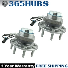 2x Front Wheel Bearing Hub 2003-2017 Chevrolet Express + GMC Savanna 8 stud hub