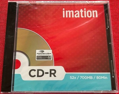 5 Stück - IMATION - CD-R - LIGHTSCRIBE - Jewel Case - 700MB/80min - 1-52x - NEU!