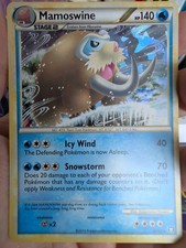 Mamoswine 5/102 Cracked Ice Holo Rare Promo HGSS Triumphant Pokemon 2010 NM/LP