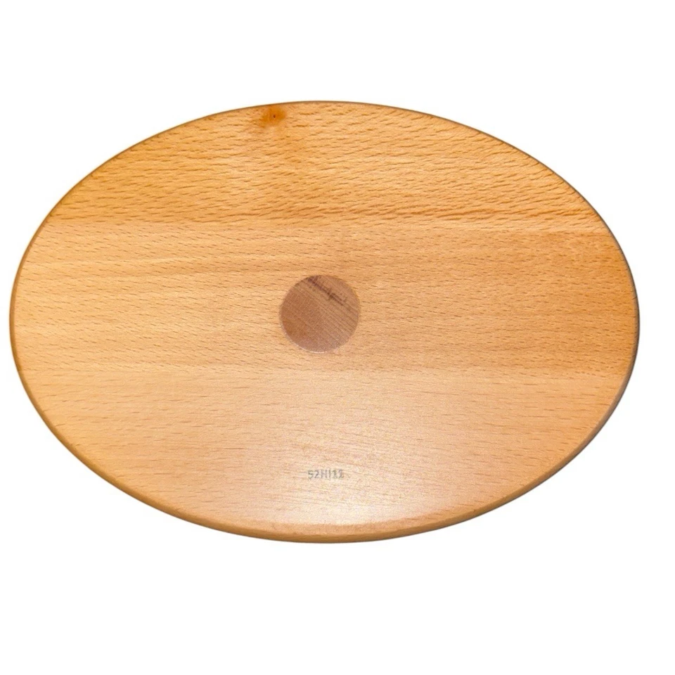 STAUB CAST IRON - ACCESSORIES9-inch, Round, Magnetic Wood Trivet, Brown - Image 3 of 3