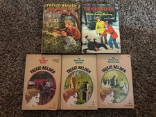 Lot Of 5 Vintage Trixie Belden Books 1954 - 1...
