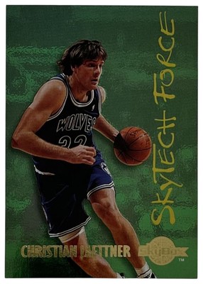 1994 SkyBox SkyTech Force #SF12 Christian Laettner Minnesota Timberwolves