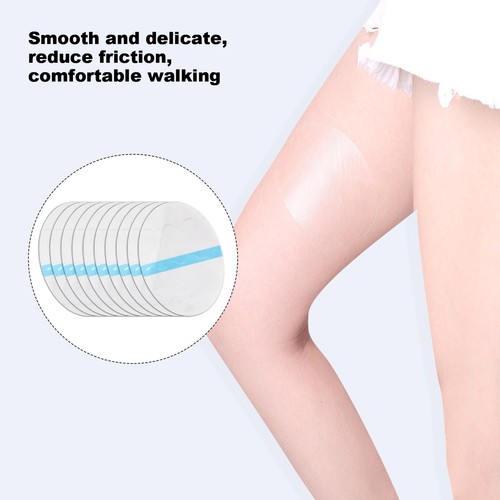 10pcs Thigh Anti Friction Pads Unisex Disposable Knee Calf Anti Chafe Pads - Foto 12 di 24