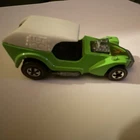 VINTAGE  1969 HOT WHEELS Redline, ICE T,  Lime Green w/ White Canopy