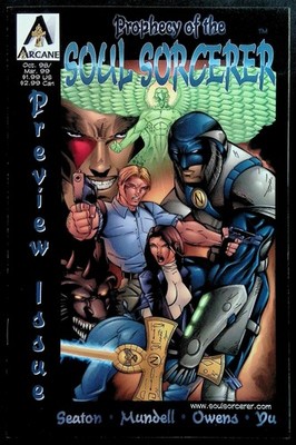 PROPHECY OF THE SOUL SORCERER VOL. 1 #1 ~ VF- 1998 ARCANE PUBLICATIONS COMIC