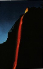 Dr Jim Stamps Yosemite National Park California The Fire Fall Postcard Glacier