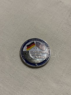 DEU USA Reserve Officers Exchange Challenge Coin