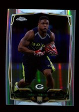 2014 Topps Chrome Refractor #143 LaDarius Perkins Green Bay Packers RC
