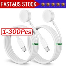 Type-C Cable Charger For Apple Watch 2 3 4 5 SE 8 9 Ultra Magnetic Charging Lot