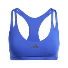 adidas Aerim Light Support Sports Bra Womens Blue Casual IW5344-A