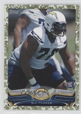 2013 Topps Military Border 370/399 DJ Fluker #107 fm0