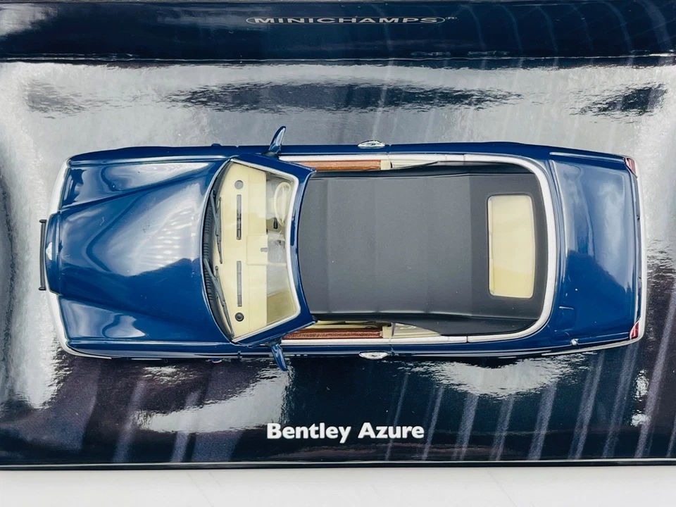 MINICHAMPS 436139931 BENTLEY Azure 1996 Blue 1.43 - Photo 2/4
