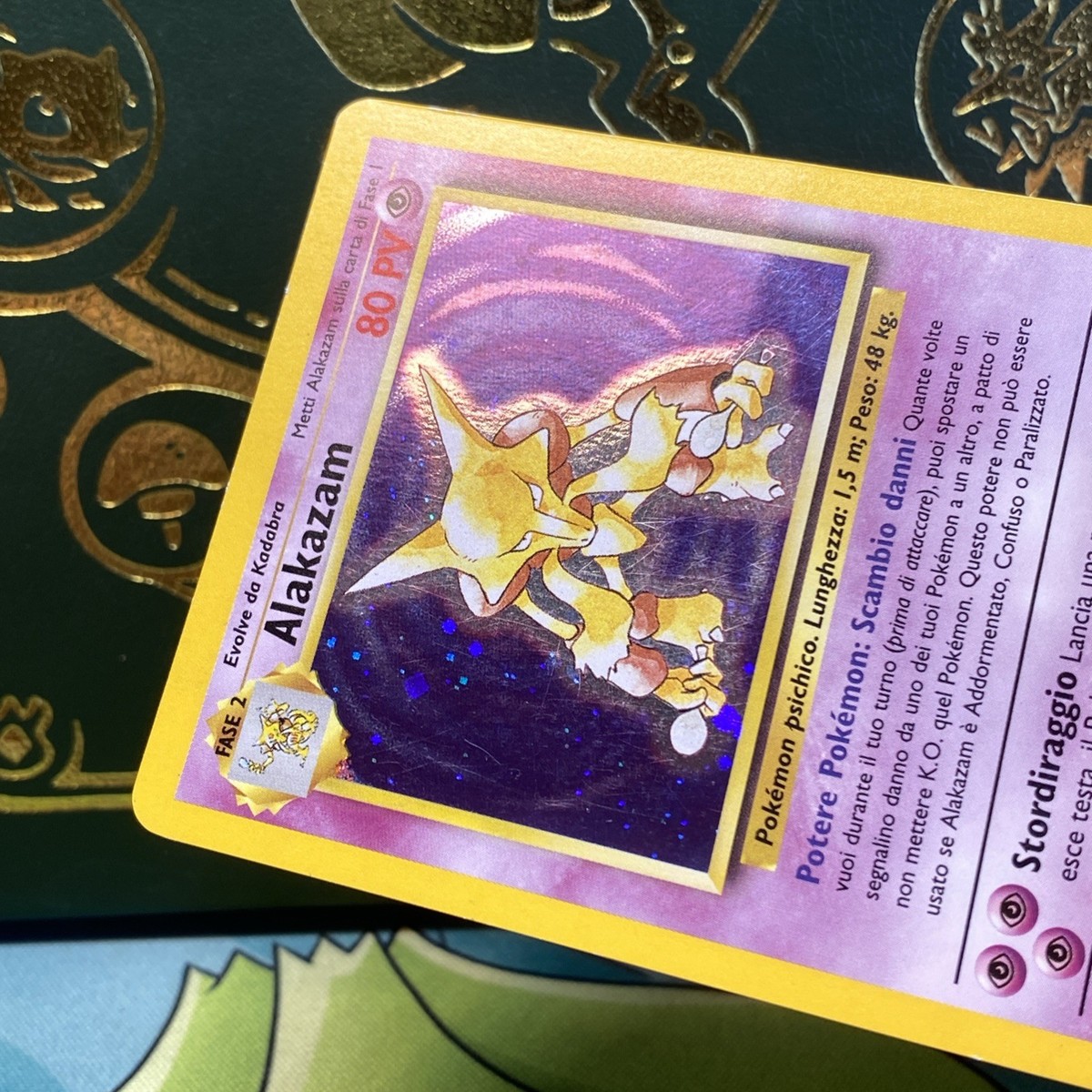 Alakazam 1/102 - Rare Holo - Pokemon TCG Base Set ITALIAN MP | eBay