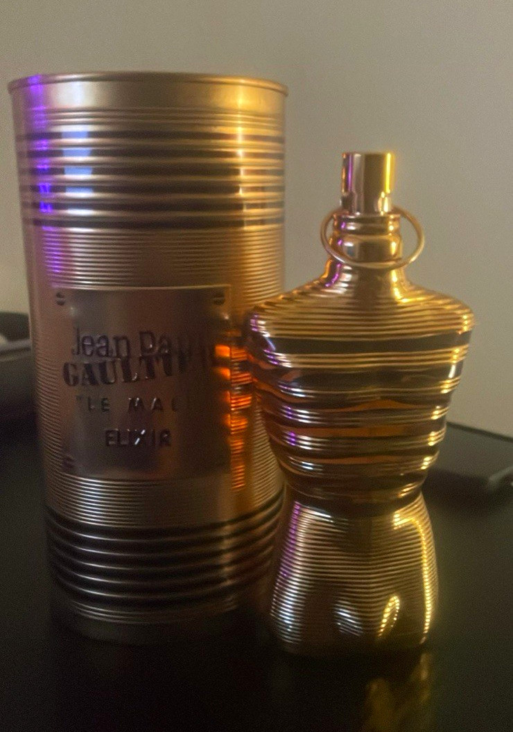 Jean Paul Gaultier Le Male Elixir Amber Spray Elixir 4.2 fl oz Long Lasting