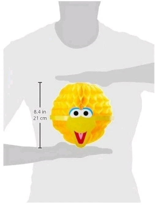 [3 paquetes de 3] Amscan 299597 Plaza Sésamo Decoraciones de panal Suministros de fiesta Foto 4 de 4