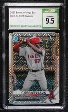 2021 Bowman Chrome Prospects Mega Box Mojo Refractor Trent Deveaux CSG 9.5 0i76
