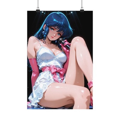Lynn Minmay Robotech Macross 20'' x 30'' or 12'' x 18'' Anime Poster Wall Art Print