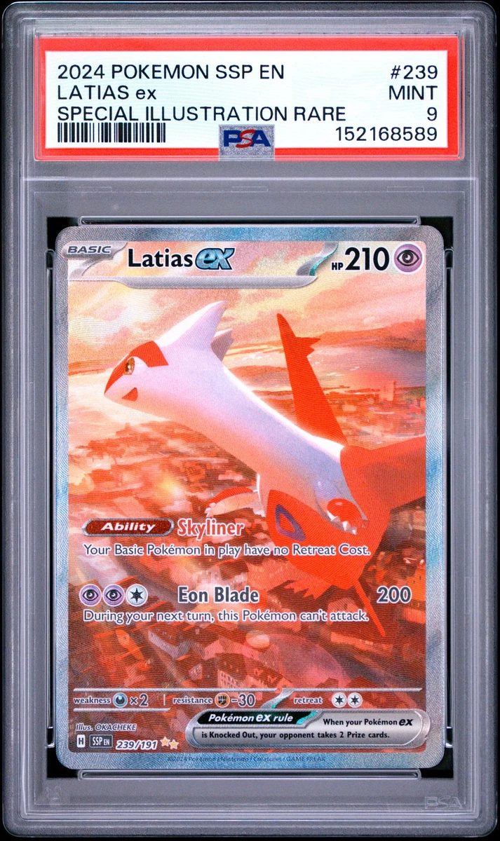Latias Pokémon TCG Professional Sports Authenticator (PSA